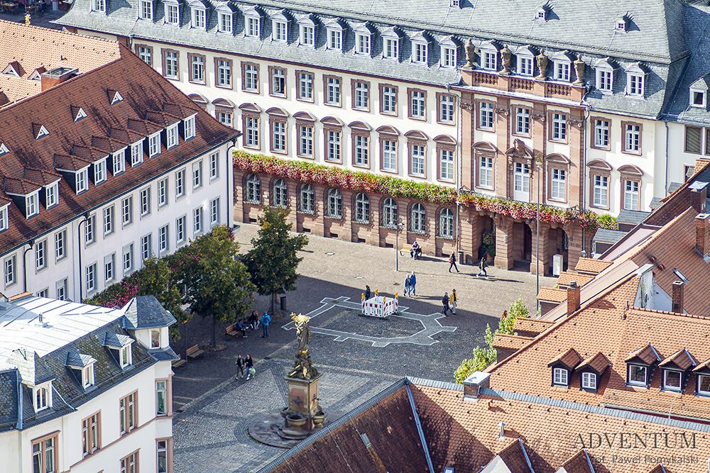 Heidelberg Niemcy Zabytki Zwiedzanie Atrakcje Zamek