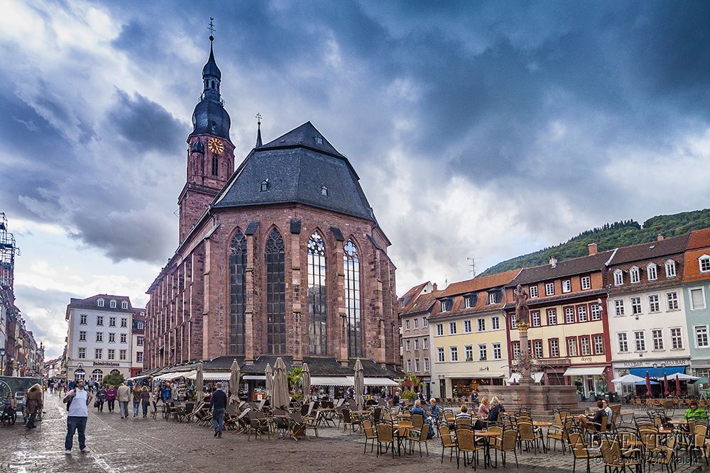 Heidelberg Niemcy Zabytki Zwiedzanie Atrakcje Zamek