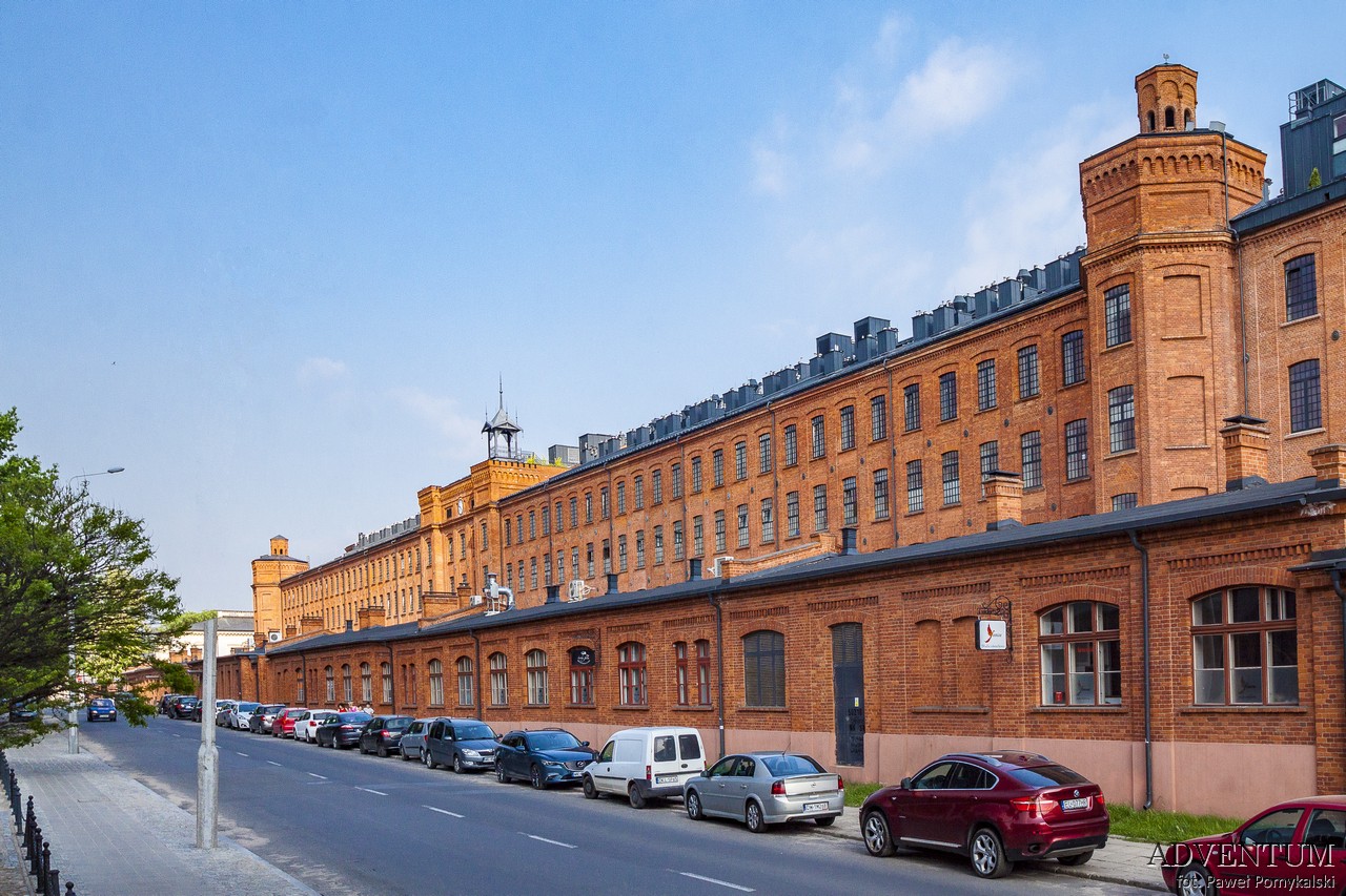 Łódź Łódzkie Piotrkowska Atrakcje Zabytki Manufaktura Lofty Księży Młyn