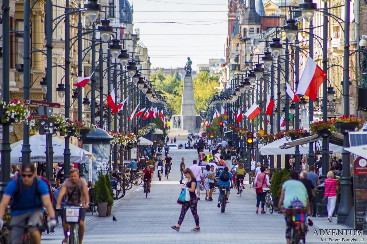 Łódź Łódzkie Piotrkowska Atrakcje Zabytki Manufaktura Lofty Księży Młyn