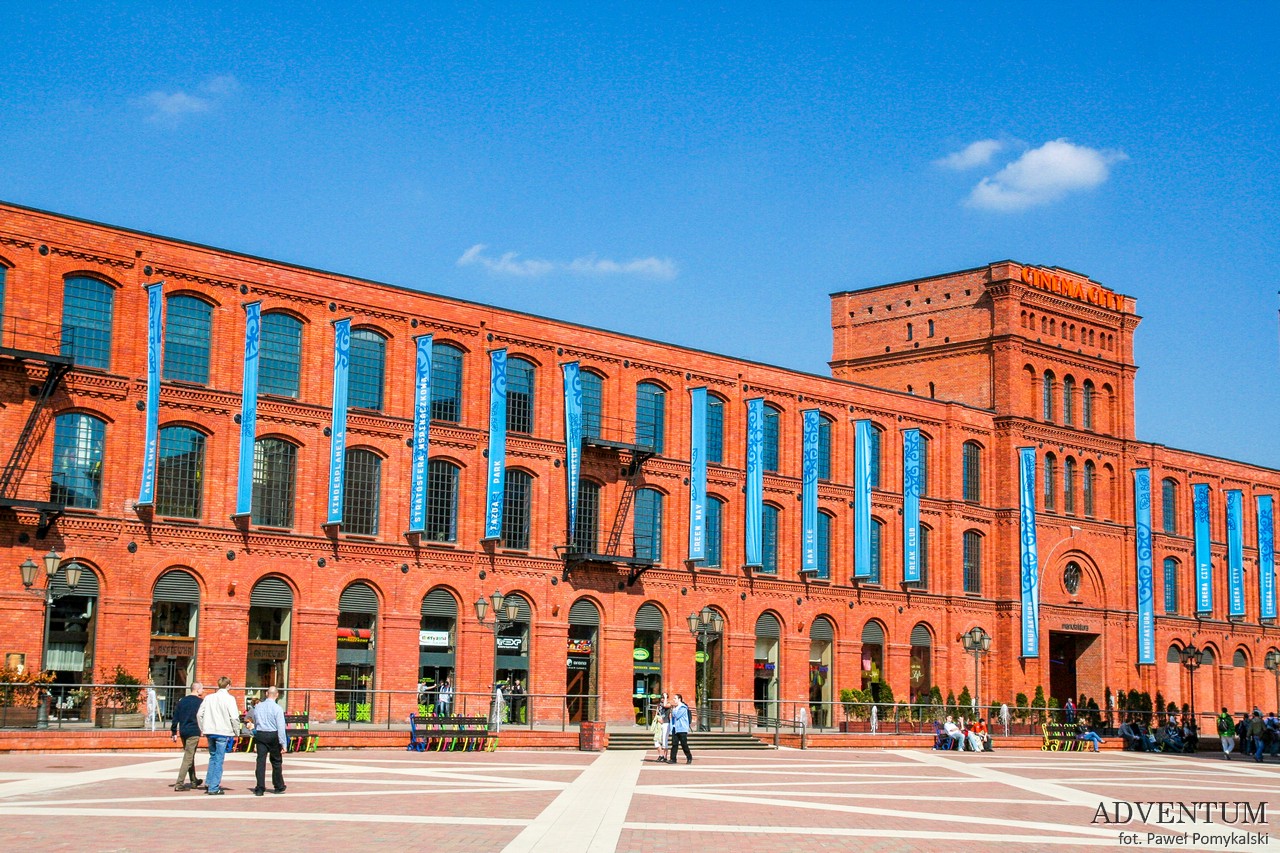 Łódź Łódzkie Piotrkowska Atrakcje Zabytki Manufaktura Lofty Księży Młyn