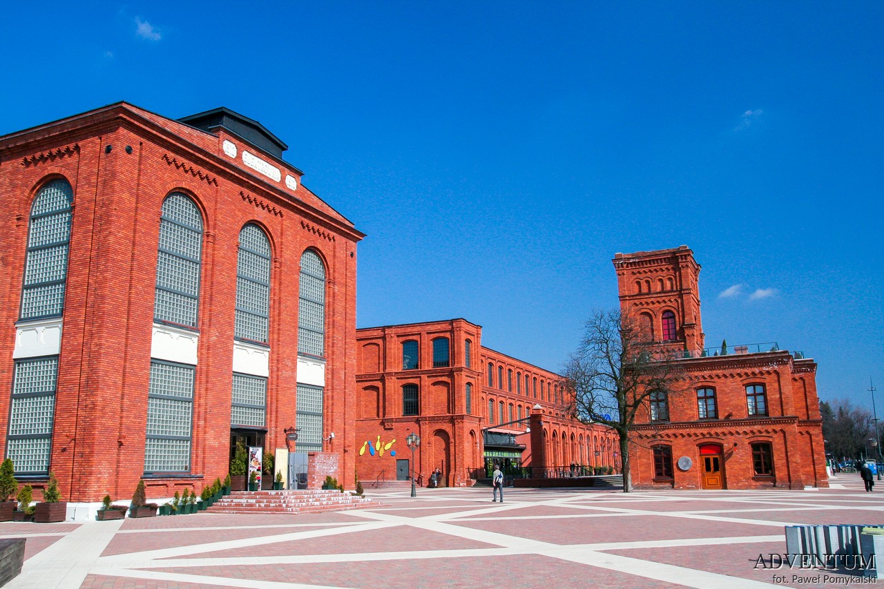 Łódź Łódzkie Piotrkowska Atrakcje Zabytki Manufaktura Lofty Księży Młyn