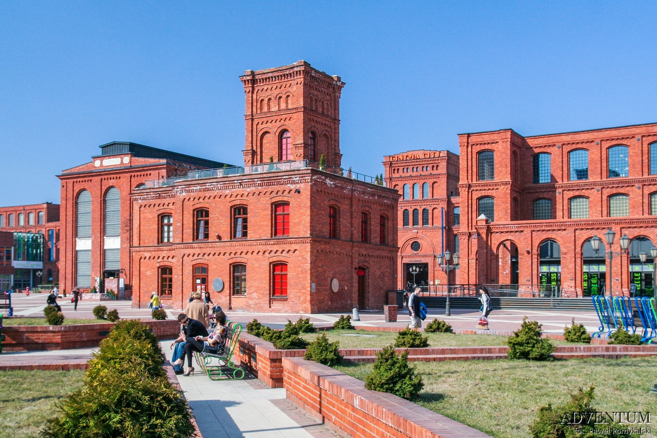Łódź Łódzkie Piotrkowska Atrakcje Zabytki Manufaktura Lofty Księży Młyn