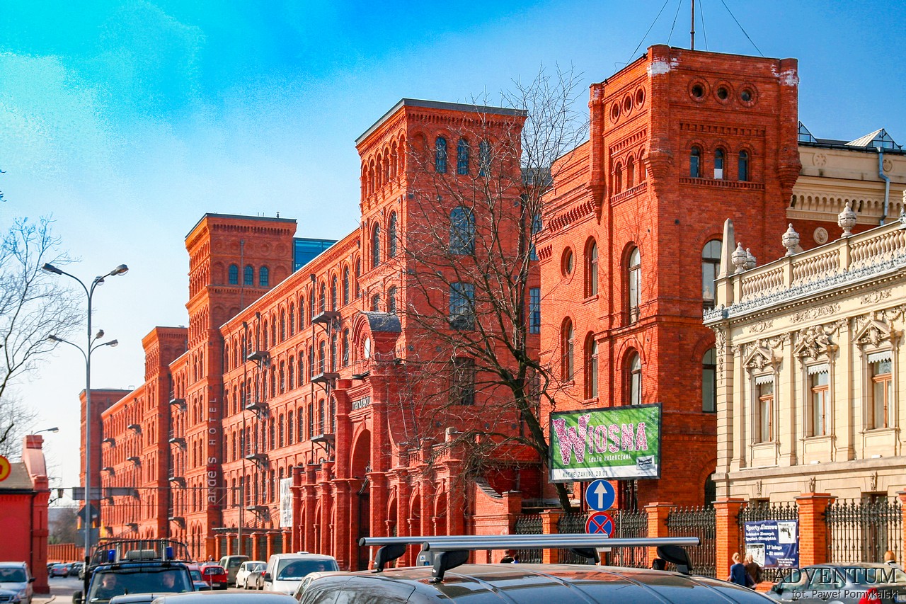 Łódź Łódzkie Piotrkowska Atrakcje Zabytki Manufaktura Lofty Księży Młyn