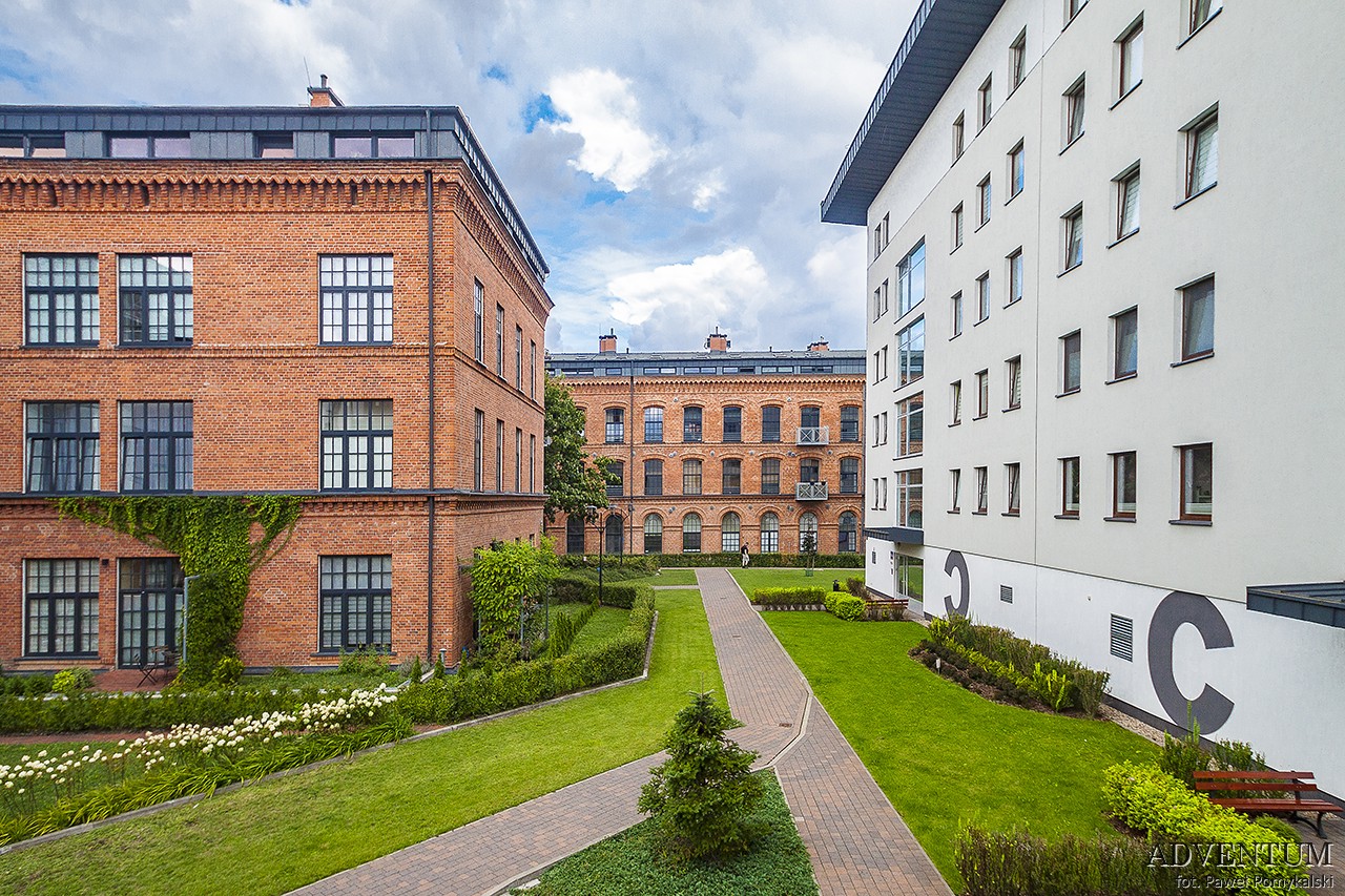 Łódź Łódzkie Piotrkowska Atrakcje Zabytki Manufaktura Lofty Księży Młyn