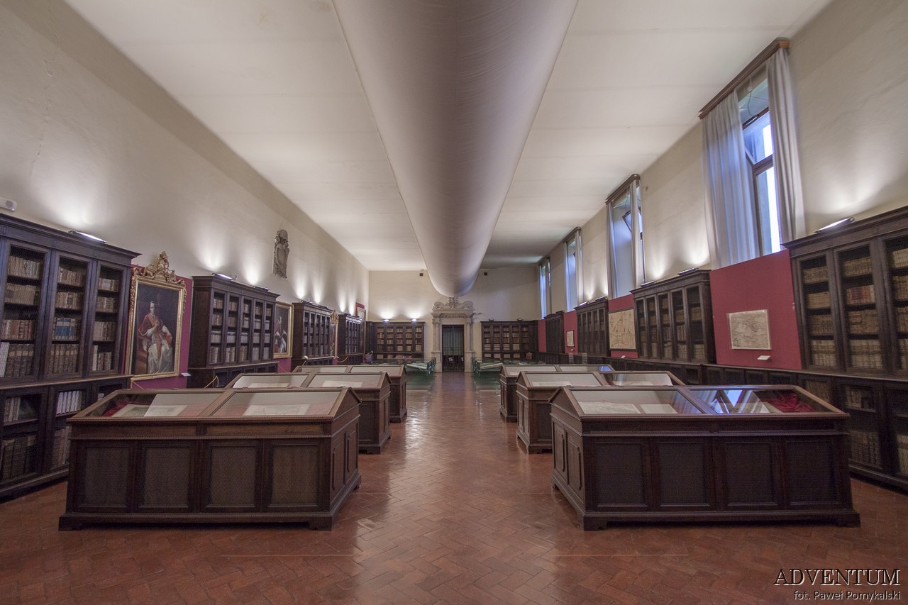 Cesena włochy italia atrakcje Zwiedzanie Biblioteka Emilia Romania