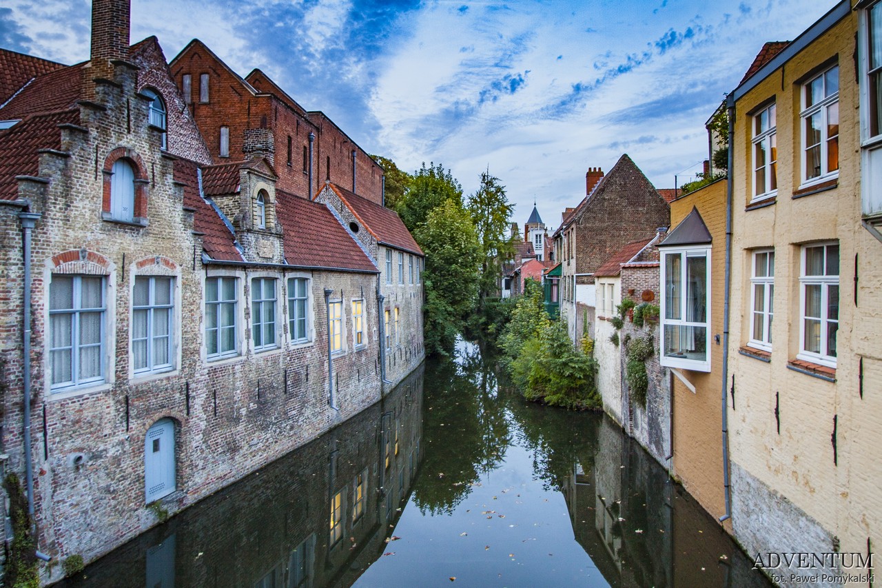 Brugia Belgia co zwiedzać mapa zdjęcia flandria Brugge Bruges morze mapa ceny