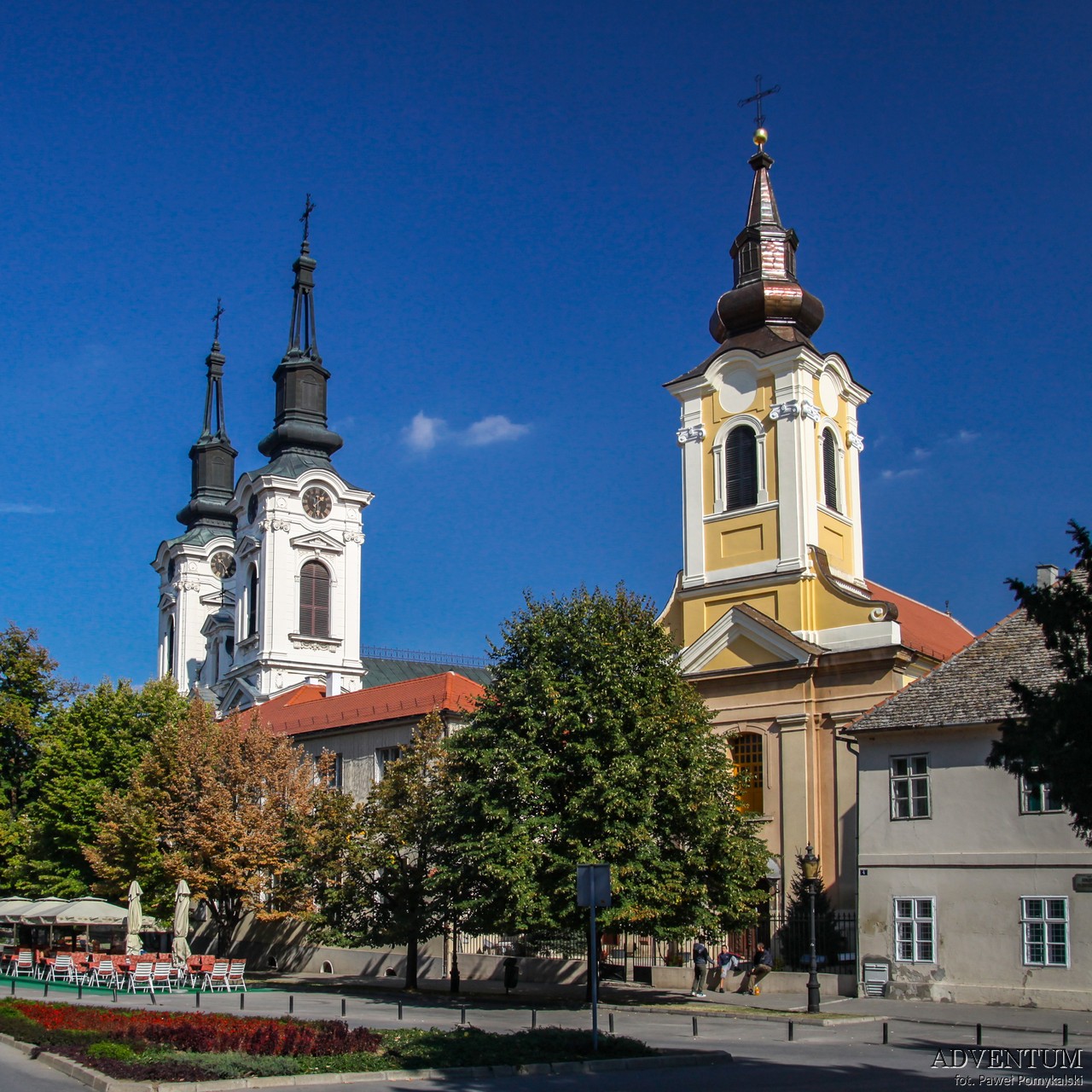 Karłowice (Sremski Karlovci) Serbia Bałkany Jugosławia Prawosławie Cerkiew Dunaj Srbija