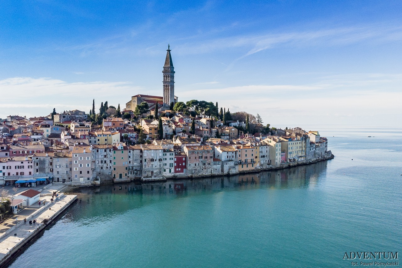 Rovinj Chorwacja Stare Miasto Pogoda Plaże Noclegi Camping Zdjęcia Istria Atrakcje Zwiedzanie