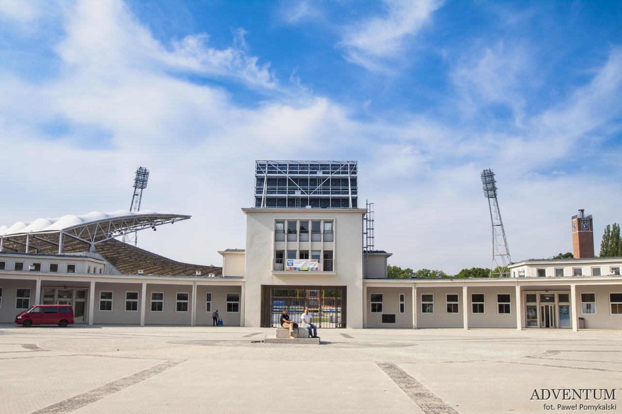 Wrocław Dolny Śląsk Atrakcje Mapa Stadion Olimpijski