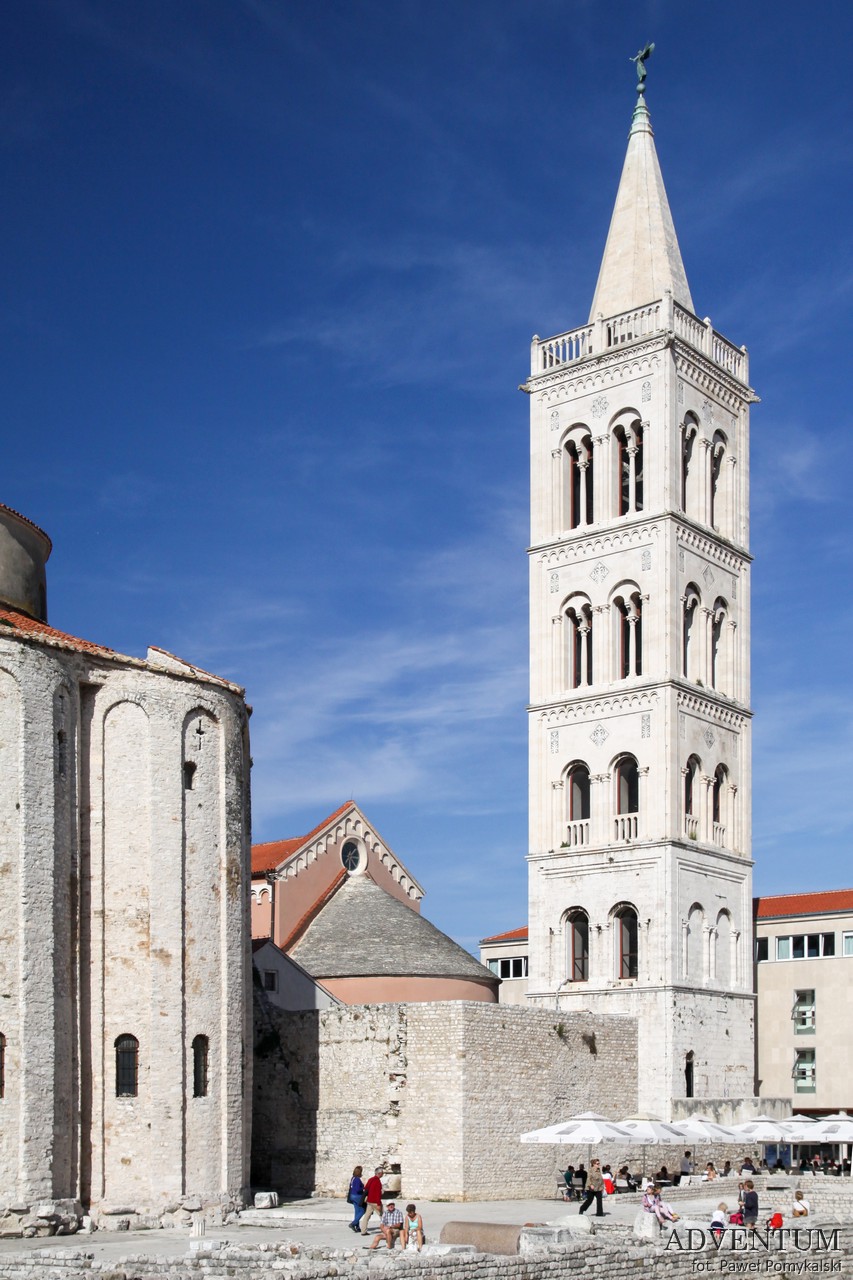 Zadar Chorwacja Atrakcje Stare Miasto Opinie Plaże Kościół św. Donata Opinie