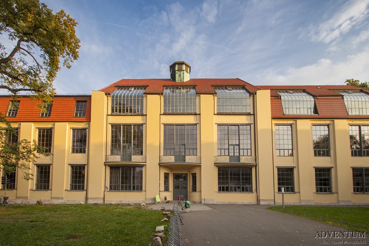 Bauhaus Dessau Historia Styl Szkoła Modernizm Gropius Logo