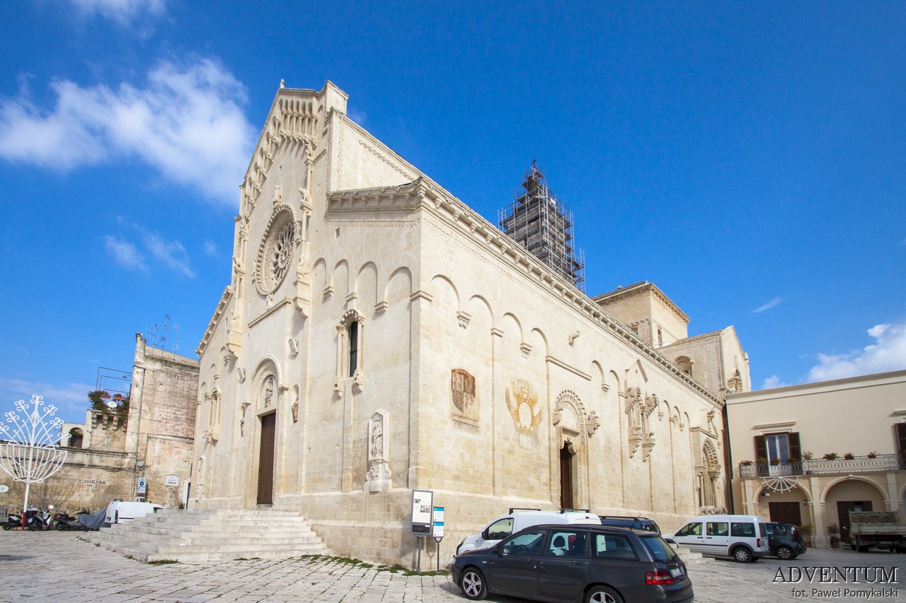 Matera Włochy południowe Sassi Atrakcje Zwiedzanie Blog Parkowanie punkty widokowe