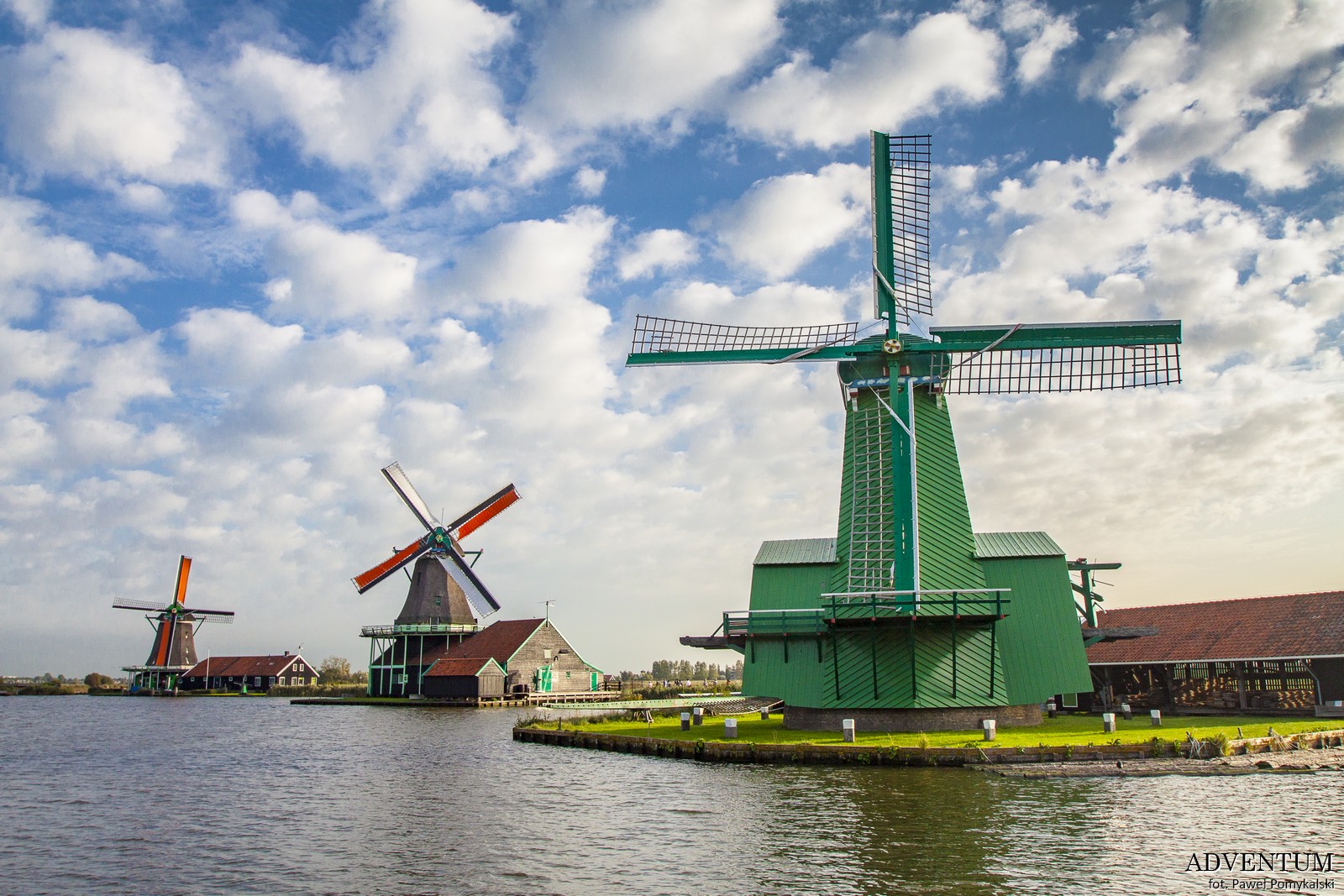 Holandia Zaanse Schans Atrakcje Zwiedzanie co Zobaczyć Amsterdam Rotterdam Haga Kanały Wiatraki