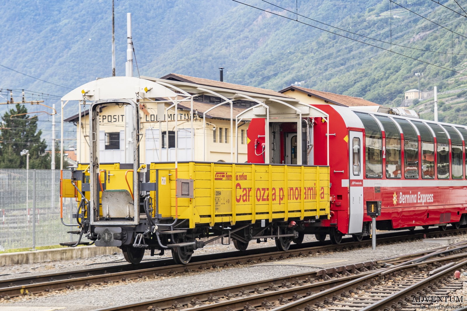 Bernina Express Szwajcaria Jak Kupić Bilet Pociąg Panoramiczy Chur Tirano UNESCO