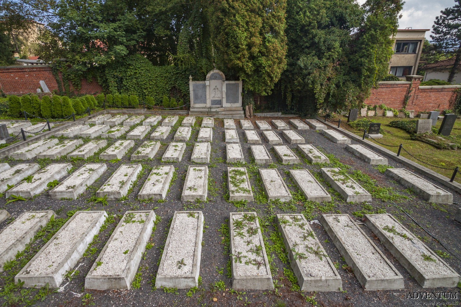 Cmentarze Górny Śląsk Cmentarz Żydowski nekropiloia Bielsko