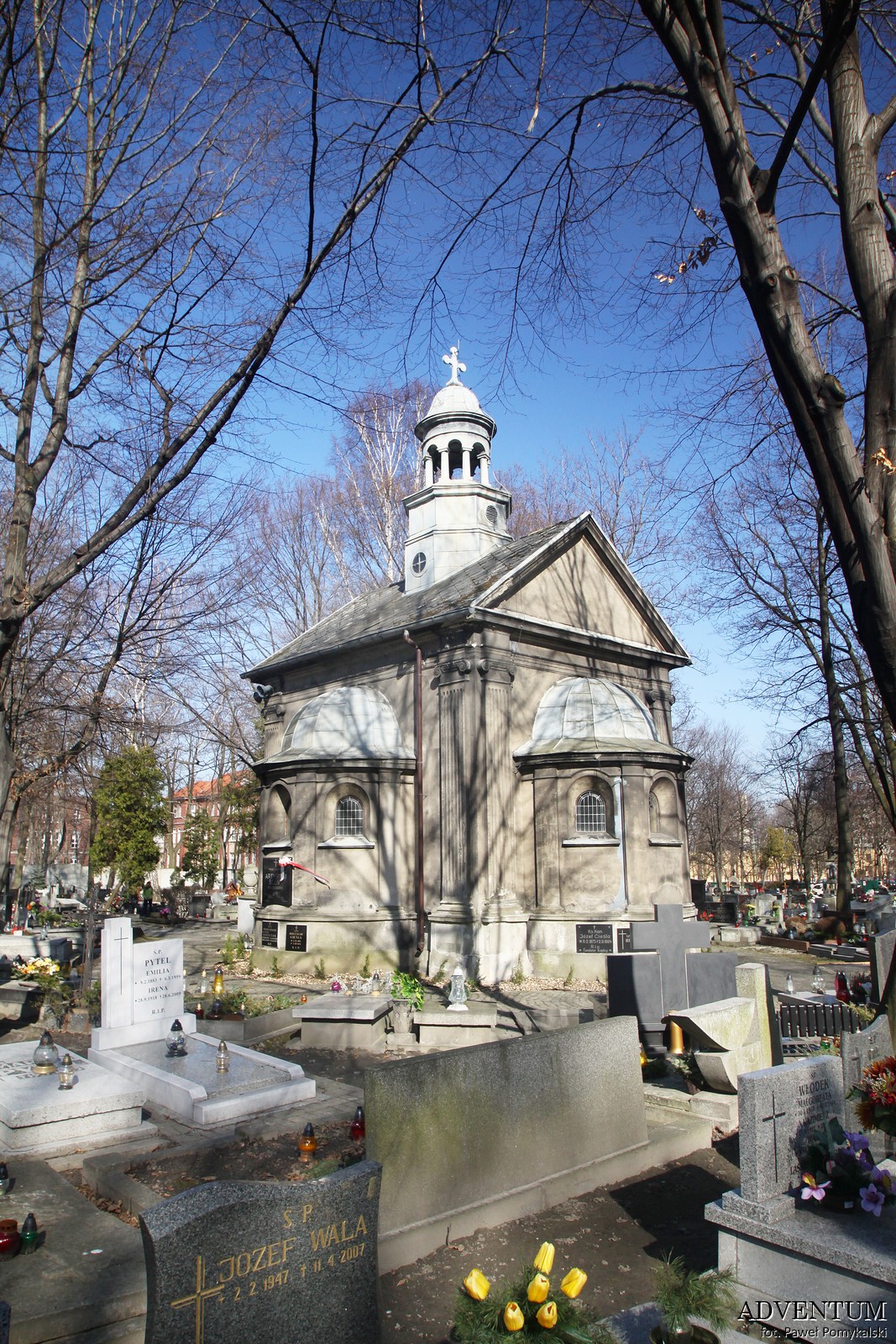 Cmentarze Górny Śląsk Cmentarz nekropiloia Katowice