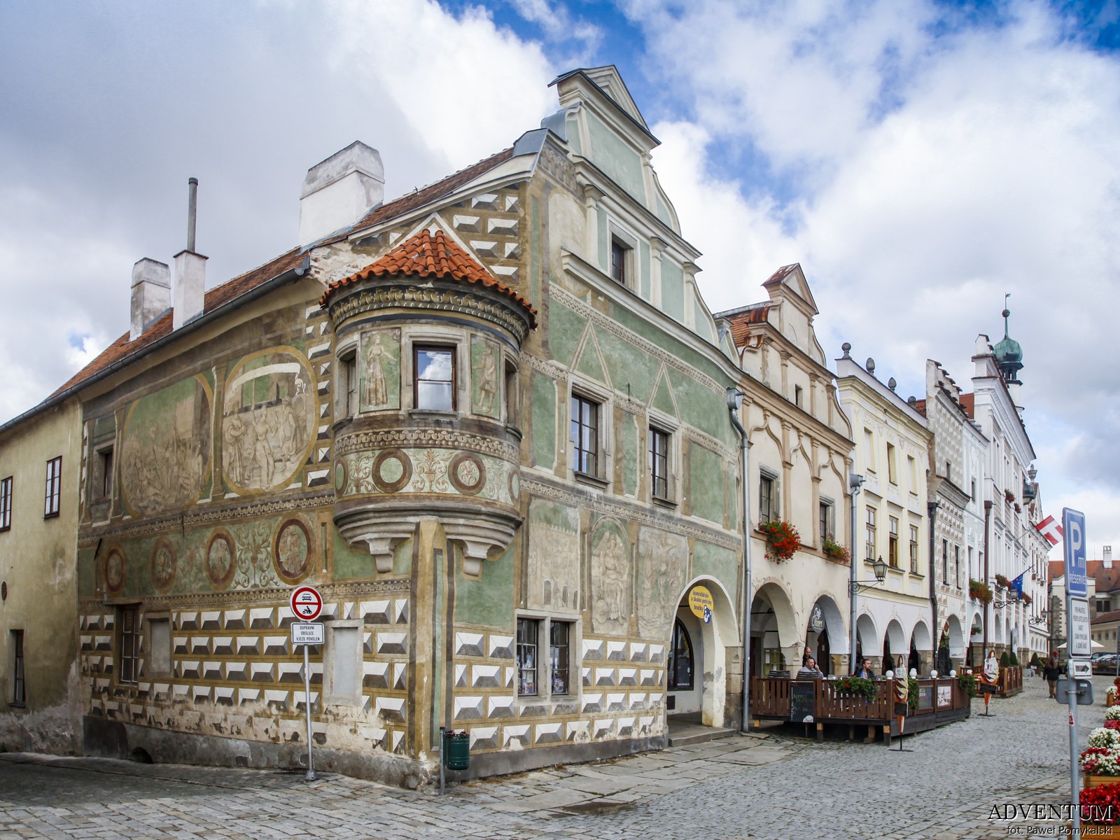Telcz Telč czechy atrakcje zamek klasztor Unesco rynek zwiedzanie przewodnik