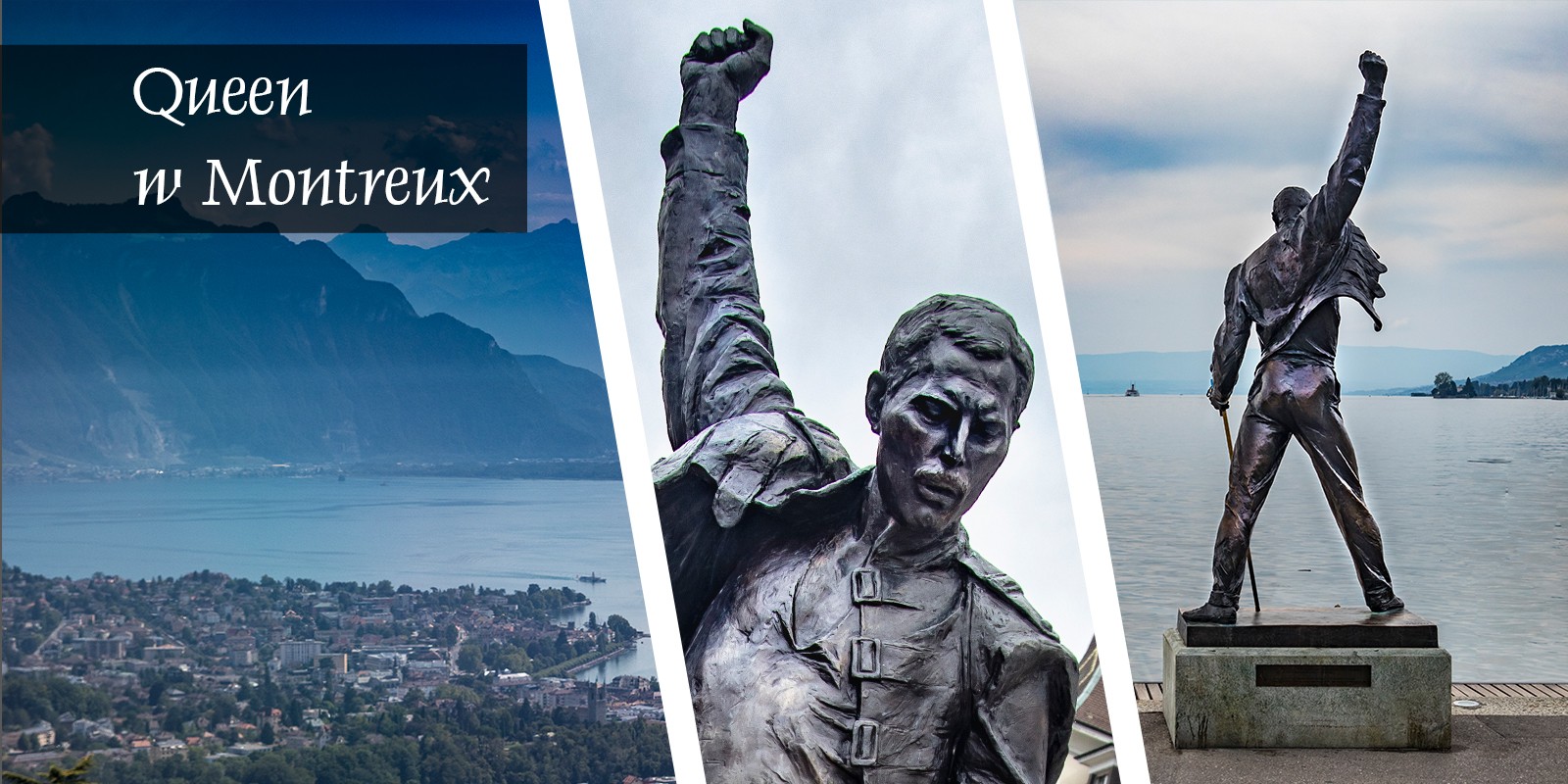 Queen Montreux Szwajcaria Freddie Mercury Studio Experience Jezioro Genewskie Freddie Mercury Pomnik