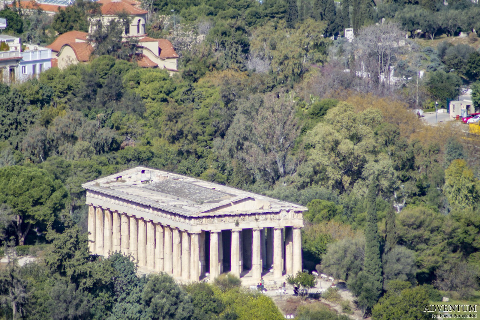 Ateny Agora Świątynia Hefajstosa Atrakcje Zwiedzanie Loty Tanie Linie co Zobaczyć