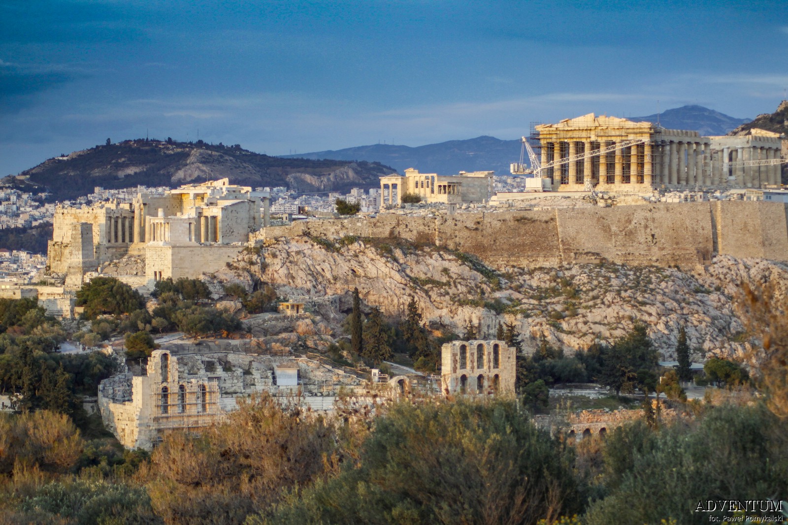 Ateny Widoki Punkt Widokowy Akropol Atrakcje Zwiedzanie Loty Tanie Linie co Zobaczyć