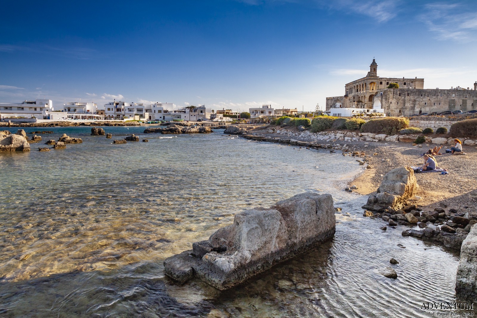 Klasztor san vito plaża apulia włochy atrakcje okolice Bari