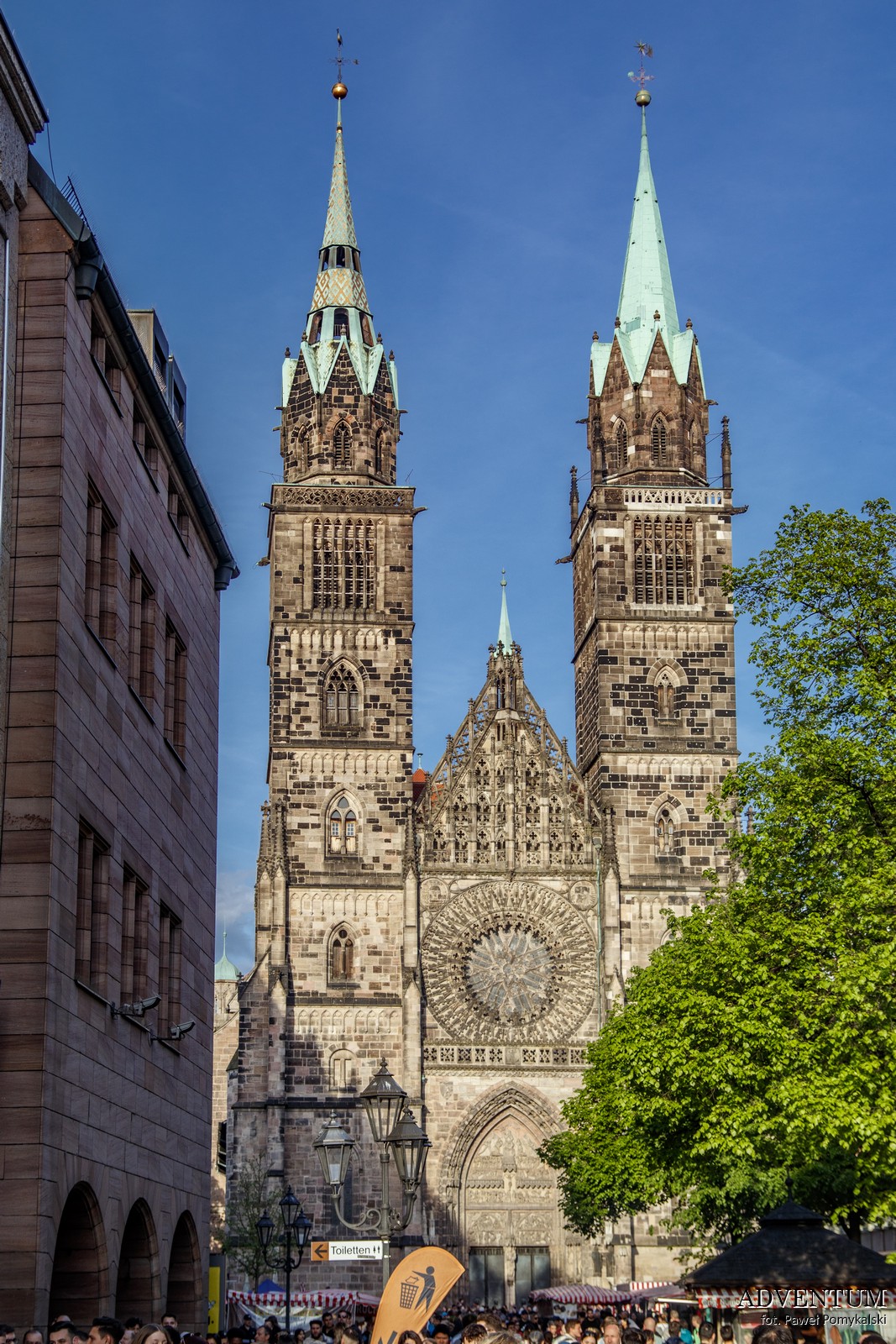 Kościół św. Wawrzyńca, zabytki Norymbergi, atrakcje Norymbergi, gotyk