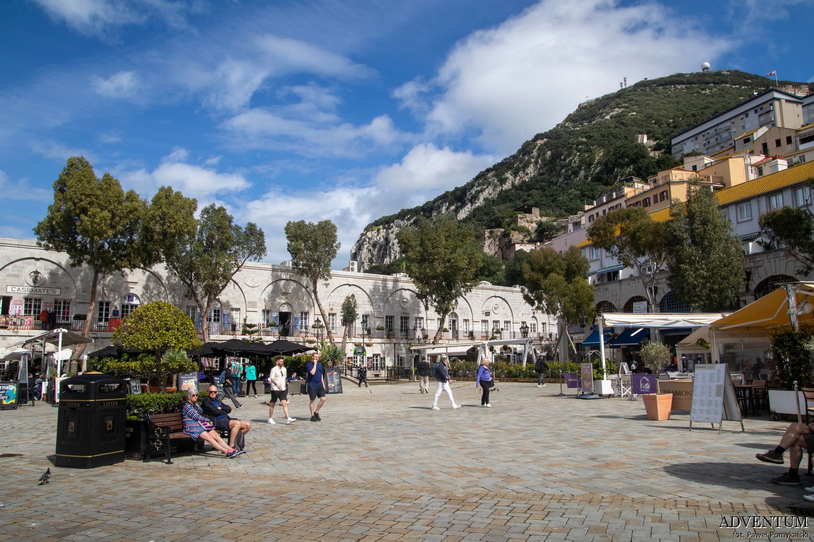 Gibraltar, Andaluzja, co zobaczyć w Andaluzji, atrakcje Andaluzji, Hiszpania, architektura, zabytek, co zobaczyć w Andaluzji, atrakcje Andaluzji, widok, miasto, most, zabytek, atrakcja