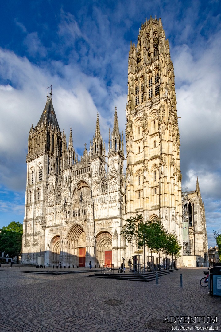 Normandia, katedra, dziedzictwo Rouen, miasto, Francja, atrakcje Francji, atrakcje Normandii, zwiedzanie, zabytki