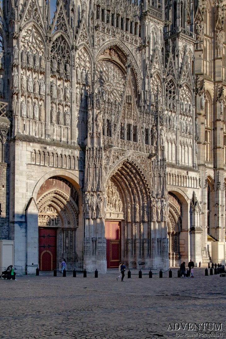 Normandia, katedra, dziedzictwo Rouen, miasto, Francja, atrakcje Francji, atrakcje Normandii, zwiedzanie, zabytki